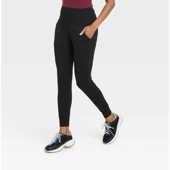 A New Day Womens Small Super Soft High Waisted Joggers w/Pockets Bundle of 2 NWT - Picture 2 of 4